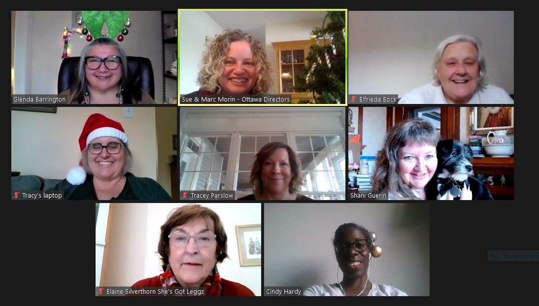 We had a wonderful HO-HO HO-liday Online Party yesterday! We dressed festive for our online photo booth, we laughed, connected &amp; played holiday  Jeopardy!
<a href="/SeniorsinOttawa/">Tea and Toast Ottawa</a> 
<a href="/MyRealtorOttawa/">MyOttawaRealtor - Shani Guerin</a> 
<a href="/LanaBurnley/">AtHomeWithLanaB</a> 
<a href="/Sue_HBS/">Sue 🇨🇦</a>