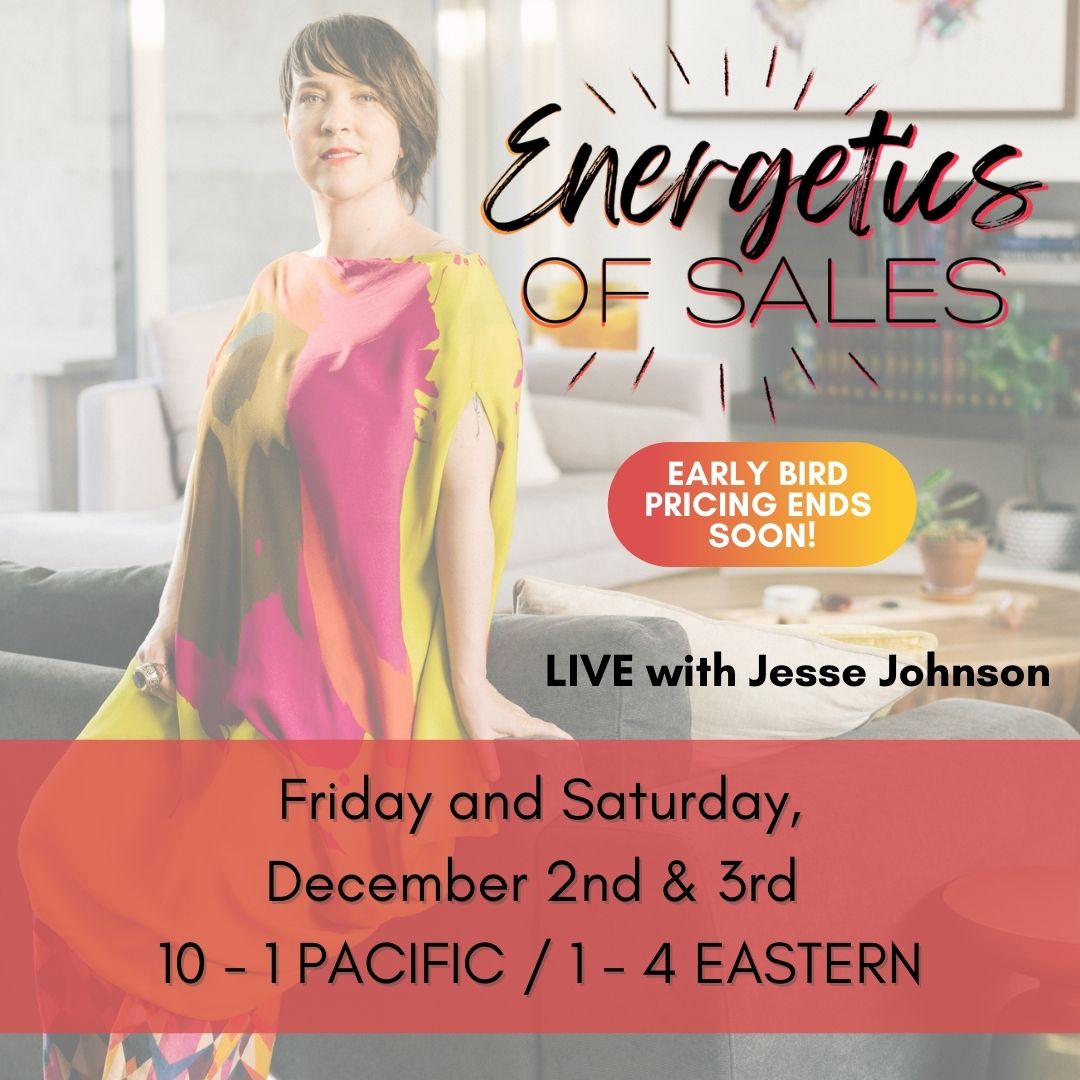 JesseJCoaching's tweet photo. Energetics of Sales is happening NEXT WEEK, 12/2 &amp; 12/3. We are going to understand the fundamentals of financial freedom AND get aware of what's keeping you from selling and serving at full capacity.

🚨 Enroll today before Early Bird Pricing flies away!

https://t.co/GbM57ssBGj https://t.co/o0wRscaY41