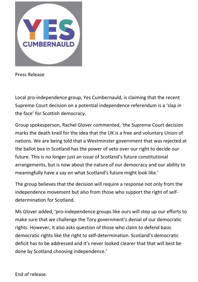 Yes Cumbernauld tweet media