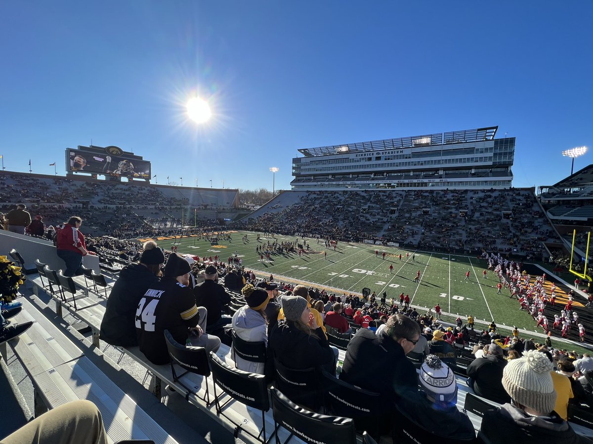 Let’s go Hawks! #FightForIowa #SeniorDay