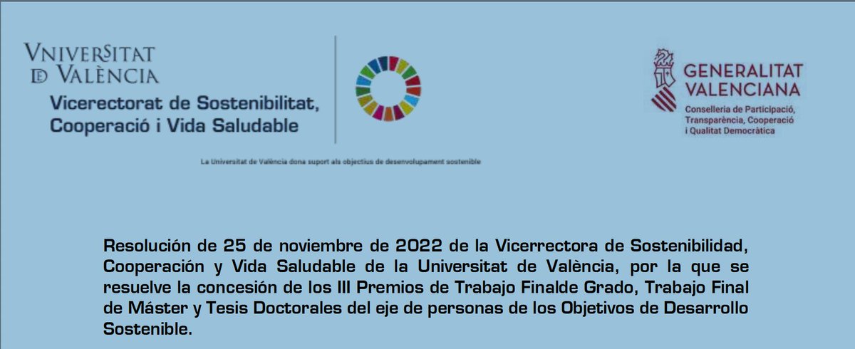 IDHUV's tweet photo. Pues el Premio a la mejor tesis doctoral se lo ha llevado @Estrellast3 Estrella Del Valle Calzada, por su trabajo “Acaparamiento de tierras y derechos humanos: un análisis crítico desde el continente”. Enhorabuena !
Muy orgullosos de ella en el @IDHUV https://t.co/hGstWNbz2d