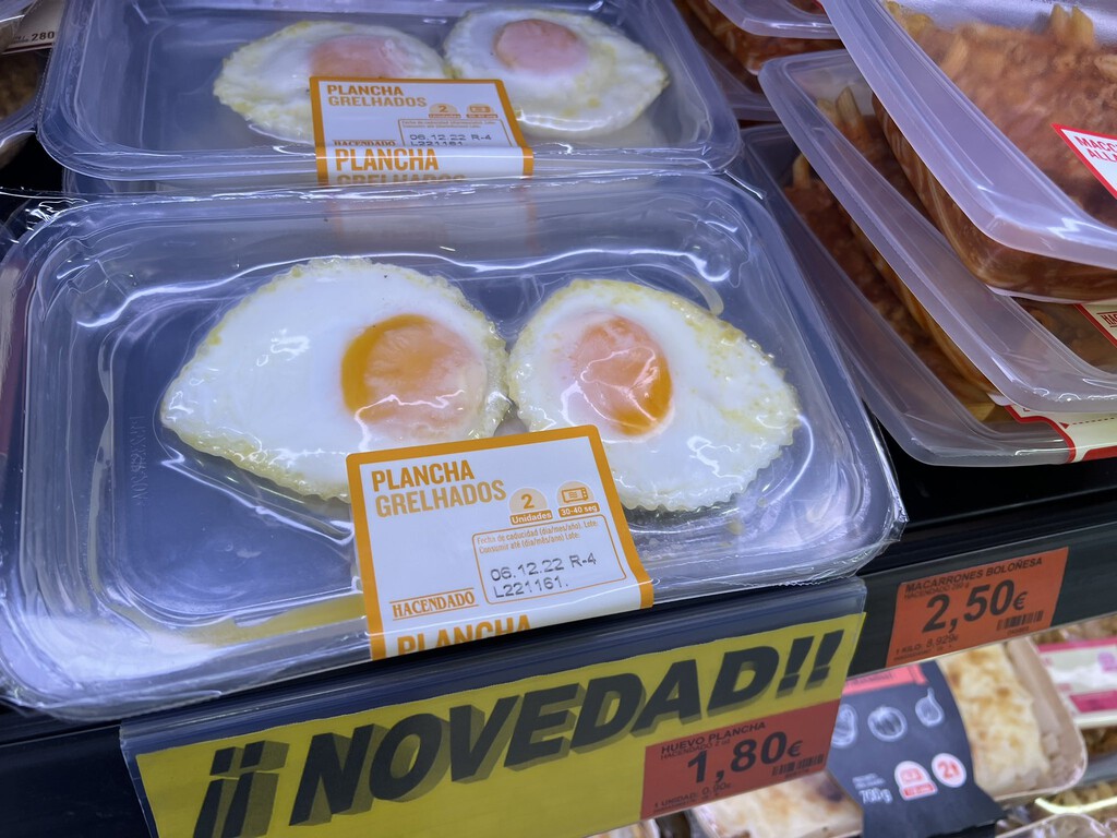 9 claras de huevo mercadona precio