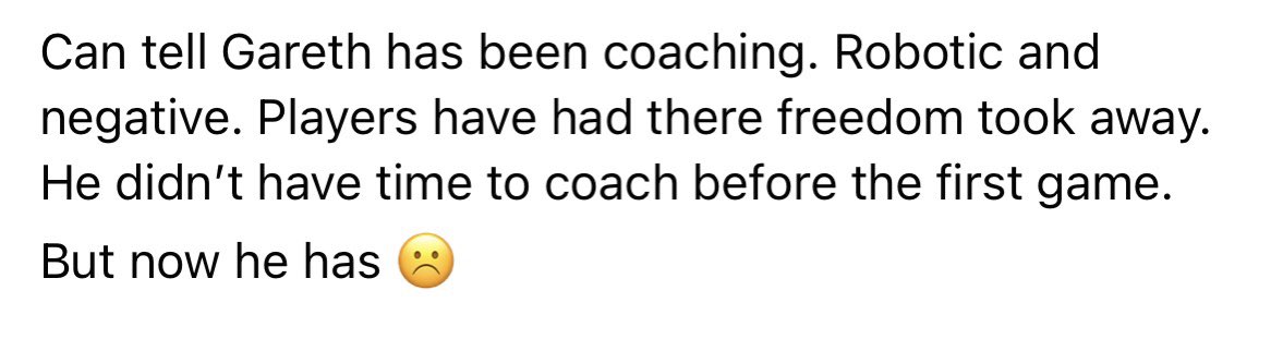 gaztoon84's tweet photo. Typical Southgate #Eng #Negetive #coaching https://t.co/SdN2vVaq7g