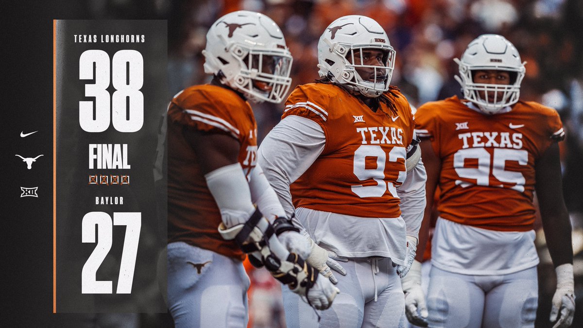 LONGHORNS WIN!!! 🤘 #HookEm