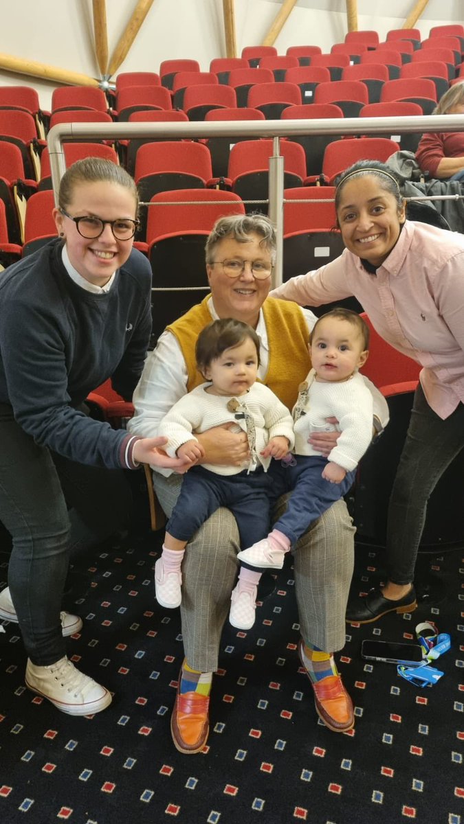 Today we re launched our rainbow badge @BTHFT and I got to meet these 2 (sorry 4) cuties!! @Bthftlgbt #LoveIsLove #LGBTQI