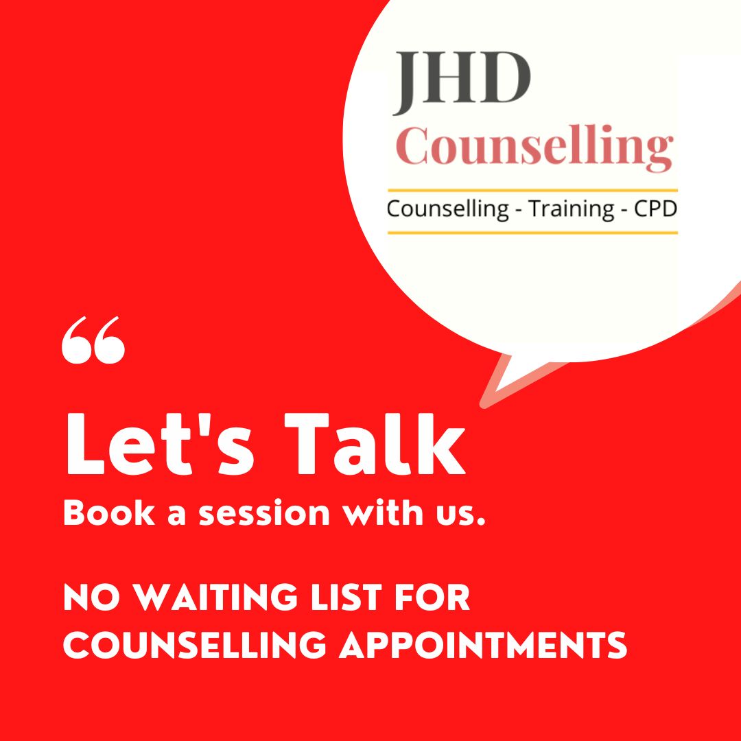 If you are struggling and need to talk, then take the first step on the ladder with JHD Counselling. We have no waiting lists and with over 50 counsellors throughout the UK, we can match you with the ideal counsellor. Just click the link in our bio to start the ball rolling.