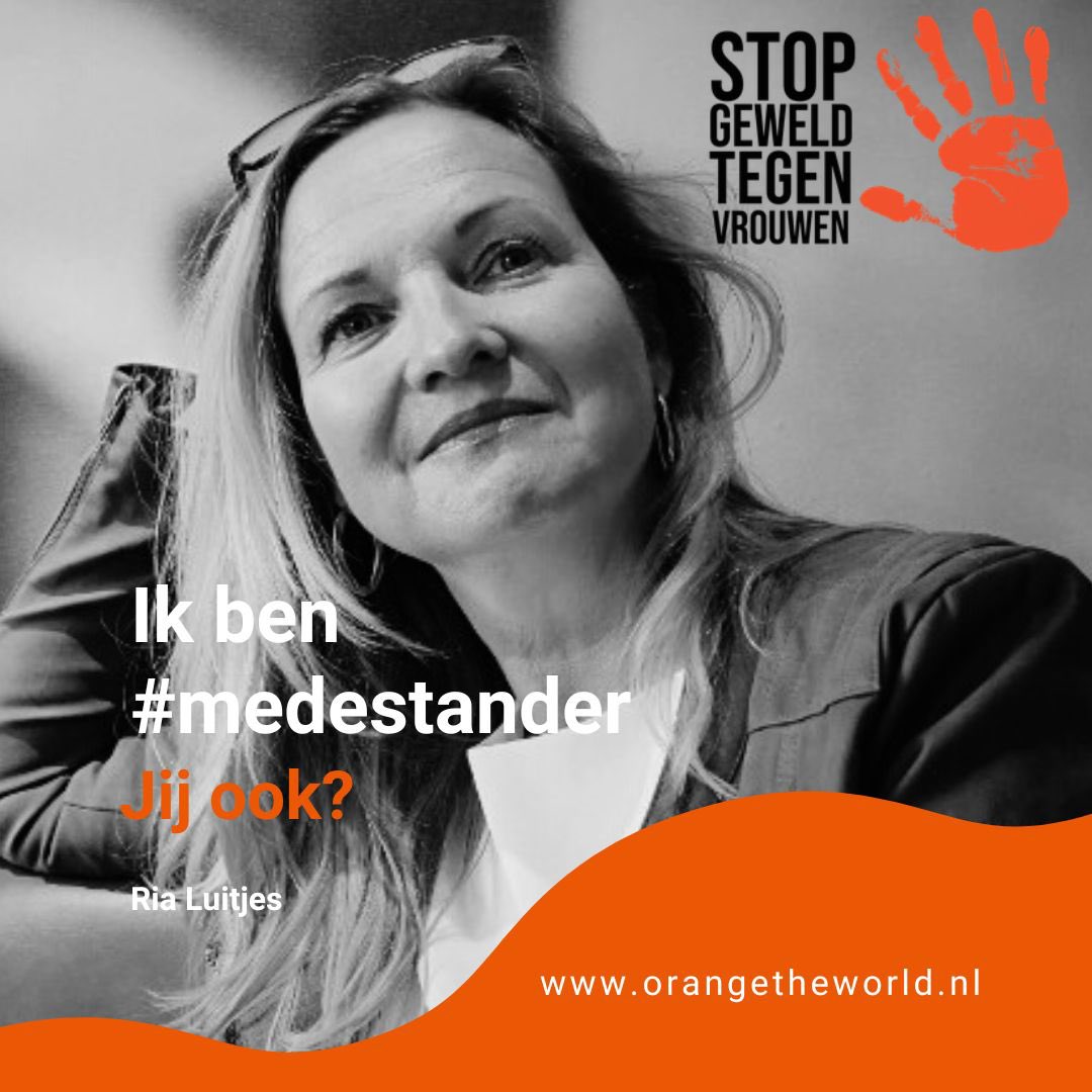 RiaLuitjes's tweet photo. #OrangeTheWorld 🧡
Als we allemaal #medestanders zijn kunnen we samen geweld tegen vrouwen en meisjes de wereld uithelpen. Teken de pledge, geef aan dat je je inzet om geweld tegen vrouwen en meisjes te bestrijden, als vrouw, vrouw of professional 👉🧡
https://t.co/7oQvRm5mPO https://t.co/ndVf7f2r0x