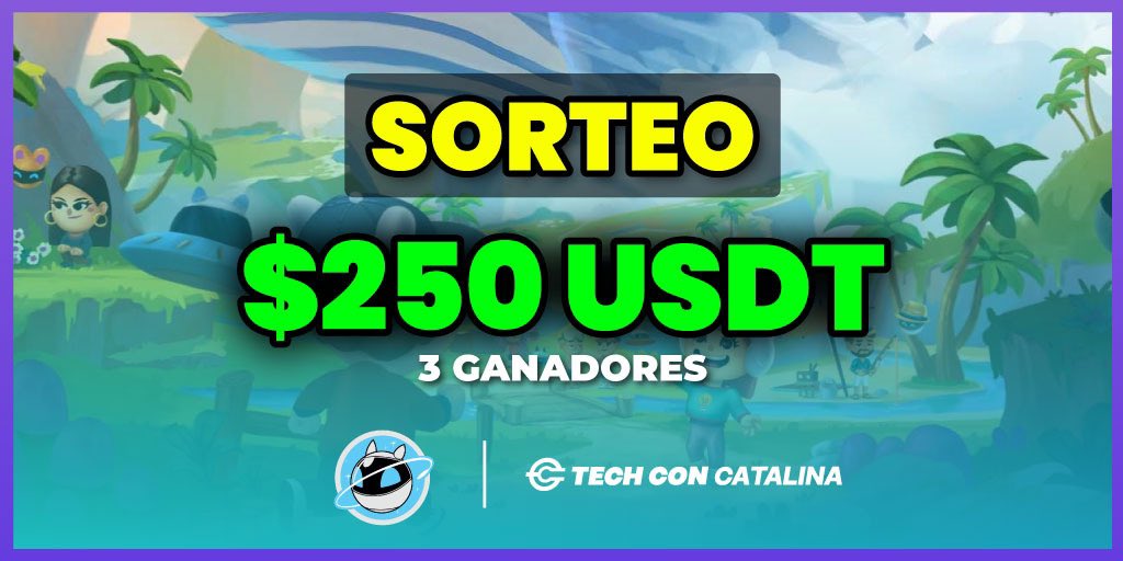 🏆MEGA SORTEO🏆

Juanto a @thewinkies1 sorteamos $250 USDT para 3 ganadores.

PASOS 👇🏻

1️⃣. Dale like y Re-Tweet
2️⃣. Sígueme a mi y a @thewinkies1 
3️⃣. Etiqueta a 3 amigos 

Súper fácil 😉 SUERTE 🍀