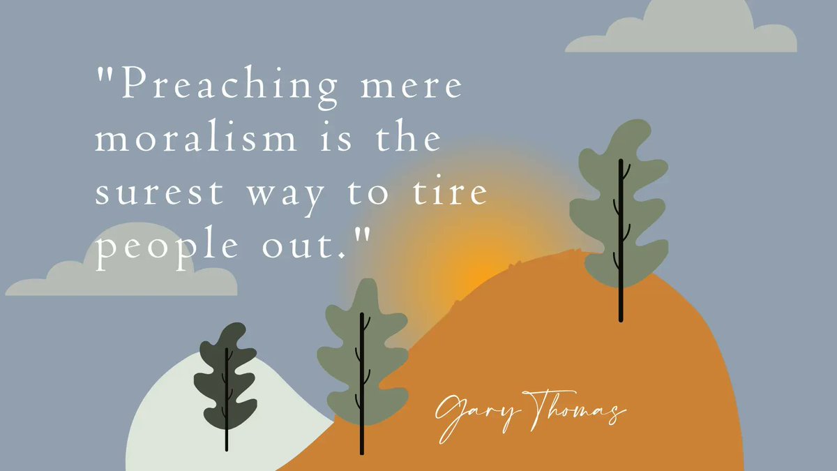Frankly, I don't fault the world for celebrating our hypocrisy. I fault us for defining the faith by what we're not supposed to do. If that’s what they know us for, then we have not lived in a way that showcases God’s glory.

buff.ly/3TawYNr
#HolyAvailable