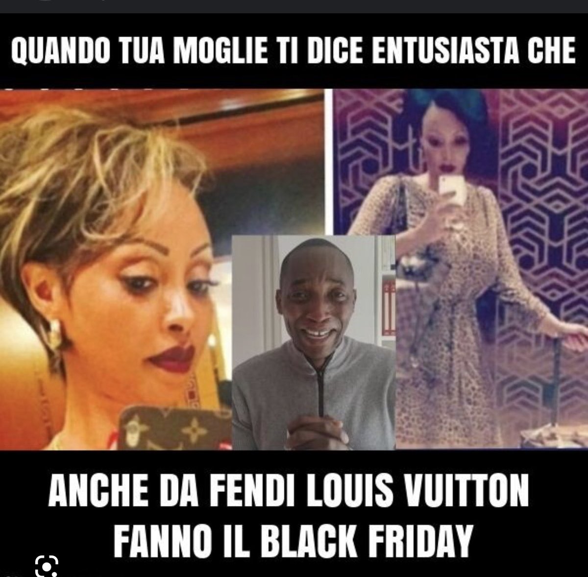 #Dirittoalleleganza: io sto con #Sumahoro  #BlackFriday ciao #poweri !