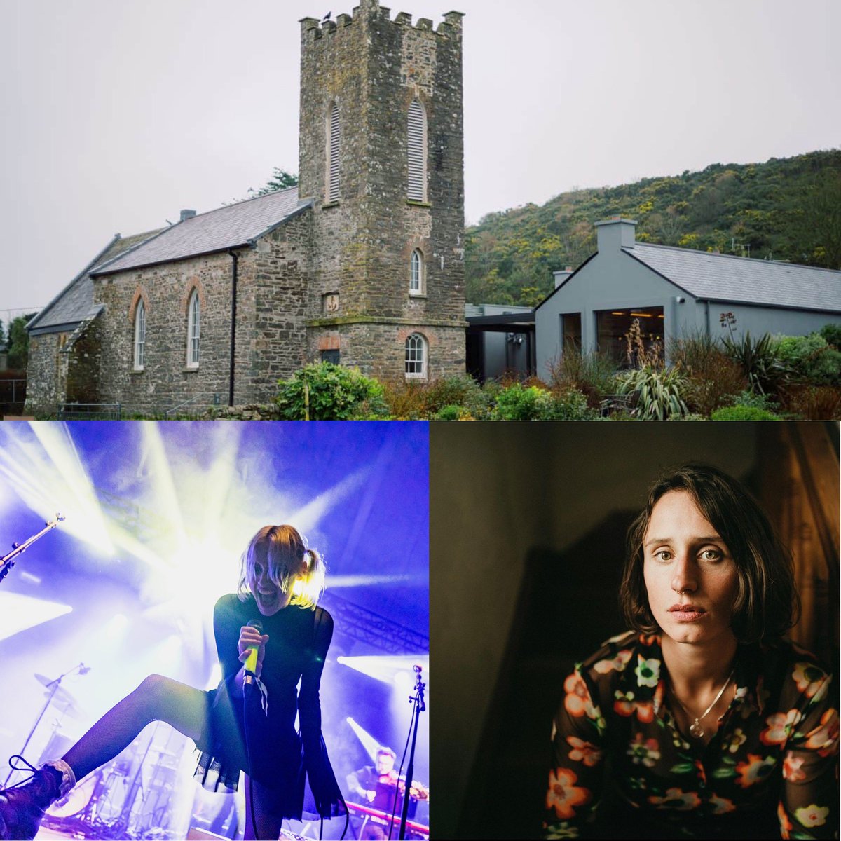 Tonight we play Sea Church in @BallycottonIRE in CORK What a venue! 😍 Support from @molly_omahony 👏🏼 🧡💚💛