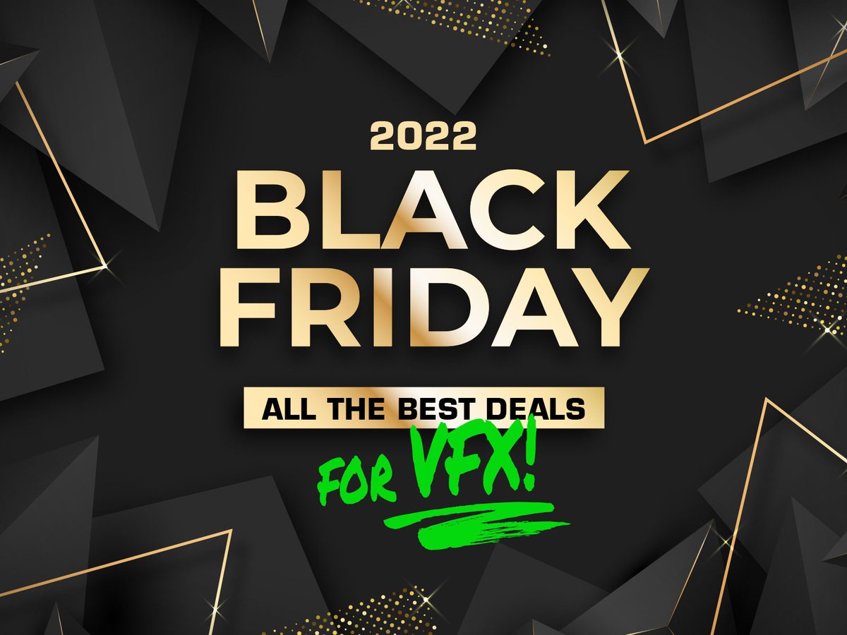 Calling all VFX artists! We've compiled a list with this year’s best Black Friday deals for VFX.

filmmaker.tools/the-best-black…

#VFX #Compositing #VisualEffects #aftereffects #autodeskflame #fusion #postproduction