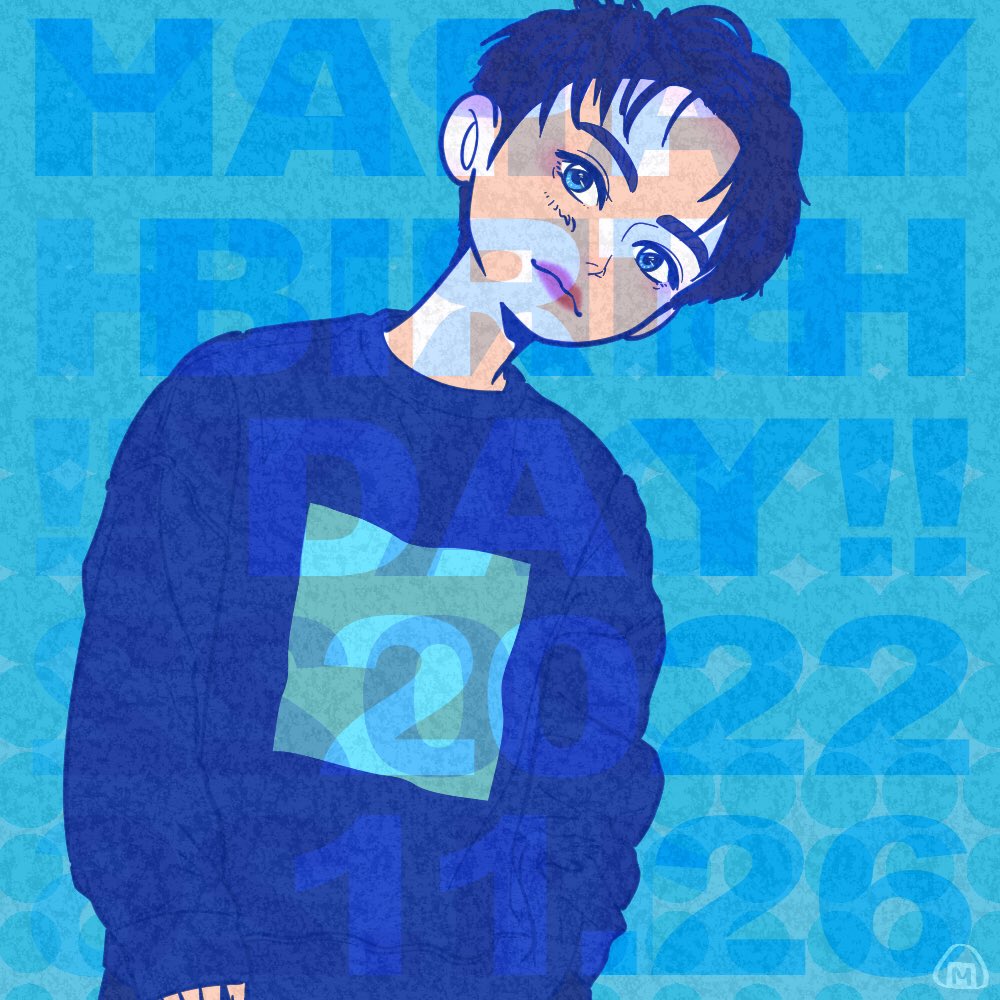 mc9_omusubi's tweet photo. すてきな1年になりますように。

💙💙💙

#與真司郎 
#與真司郎誕生祭 
#真ちゃんおたおめ絵 
#真ちゃんおたおめ絵2022 https://t.co/1dG8j4ryBP