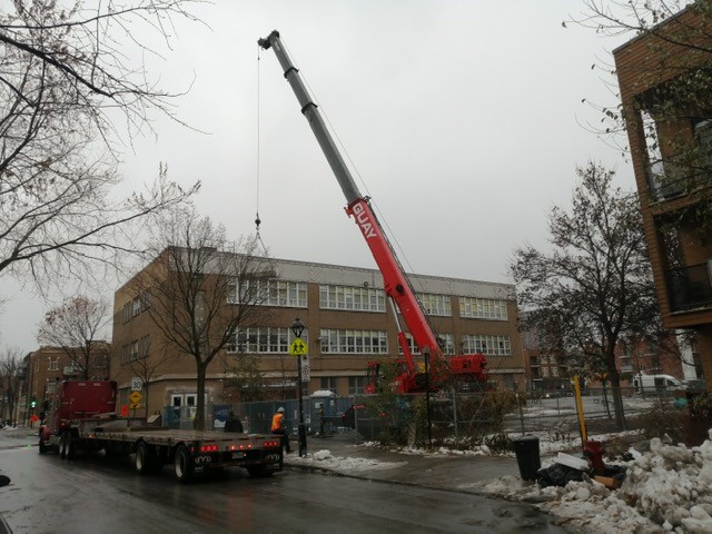 Centre de services scolaire de Montréal (CSSDM) (@cssdemontreal) on Twitter photo Ce matin, livraison et installation d’un "skatepark" à l’école Saint-Louis-de-Gonzague. Un premier équipement pour nos skateurs au #CSSDM! 🛹 Ce matin, livraison et installation d’un "skatepark" à l’école Saint-Louis-de-Gonzague. Un premier équipement pour nos skateurs au #CSSDM! 🛹