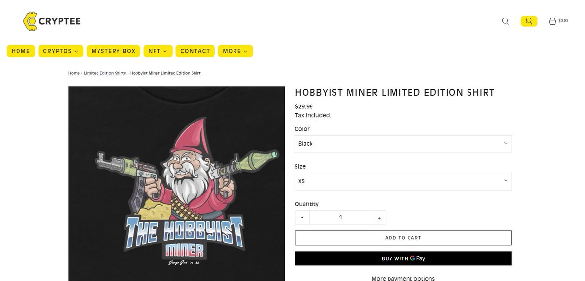HobbyistMiner's tweet photo. 🚨4 Days Left🚨
Massive #Crypto #Mining Giveaway Event! 
🎁Prizes:
✅Octominers, Motherboards, Mining Hardware,
✅GPUs, GPUS and More GPUS!
⭐11 Free Ways to Enter!
👕PLUS! A T-Shirt Purchase = 50 More Entries

Giveaway:
https://t.co/3Nwzkkhwnk

T-Shirts:
https://t.co/q3TjPSThZV https://t.co/RckQHt4huN
