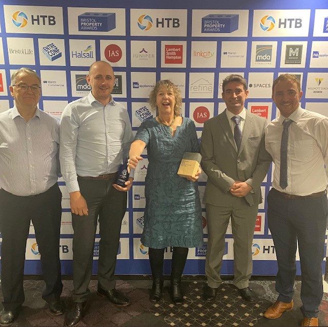 Our Merry Hill self-finish scheme of 50 affordable homes in Bristol has won the Civic Development award at the #bristolpropertyawards Great job team!🙌