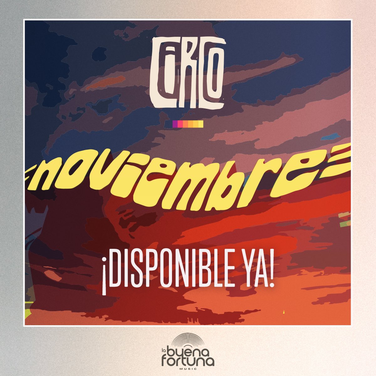 Ya pueden disfrutar de #Noviembre una canción para comerse a besos frente a una tarde anaranjada 🌅🧡. Disponible ya en todas las plataformas digitales 👉🏼 orcd.co/noviembre