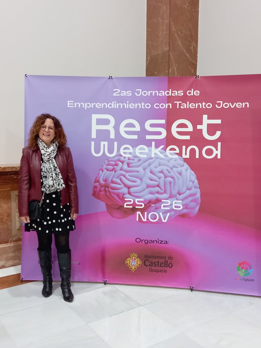 CEEICastellon's tweet photo. Hoy hemos estado en el arranque de @ResetW #ResetWeekend, de la mano de nuestra compañera Amada Ahicart. Es un placer como siempre acompañar a los emprendedores que tienen esa ilusión, valentía y motivación, y acompañar a las instituciones para conseguir el objetivo común. https://t.co/2kzRWCeL5X