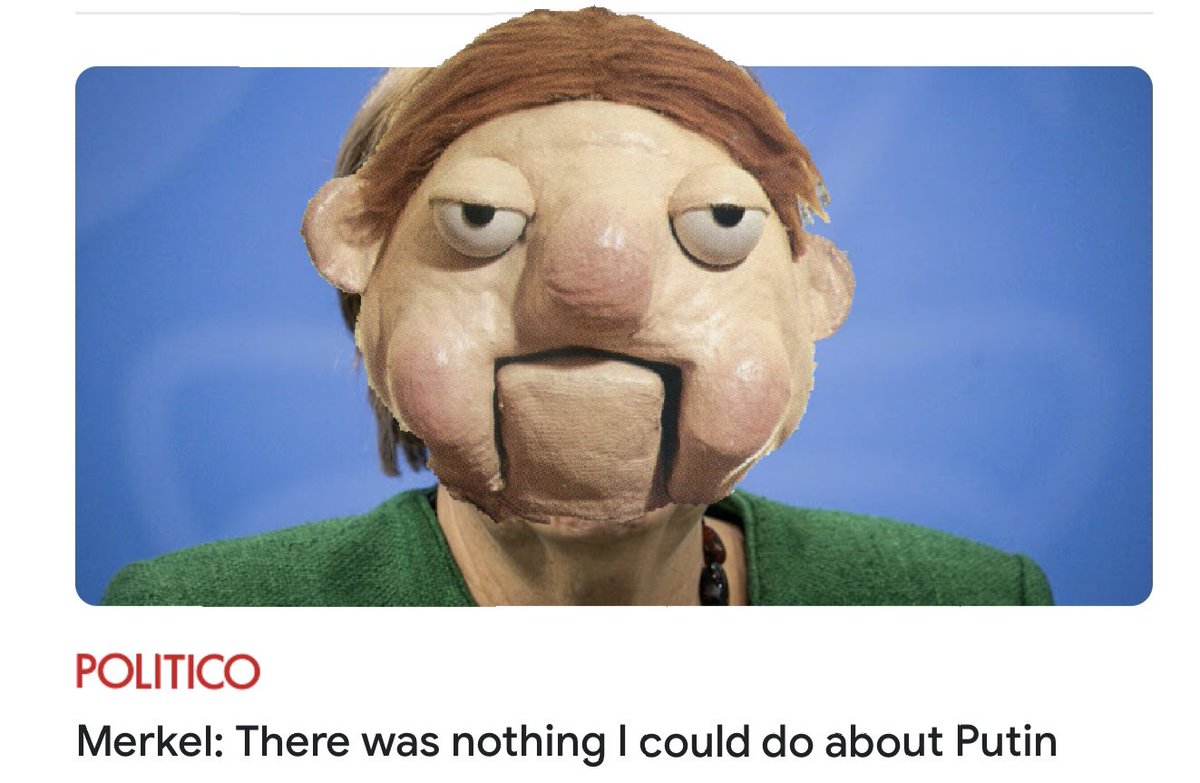 Touch of Podge about Merkel, no?