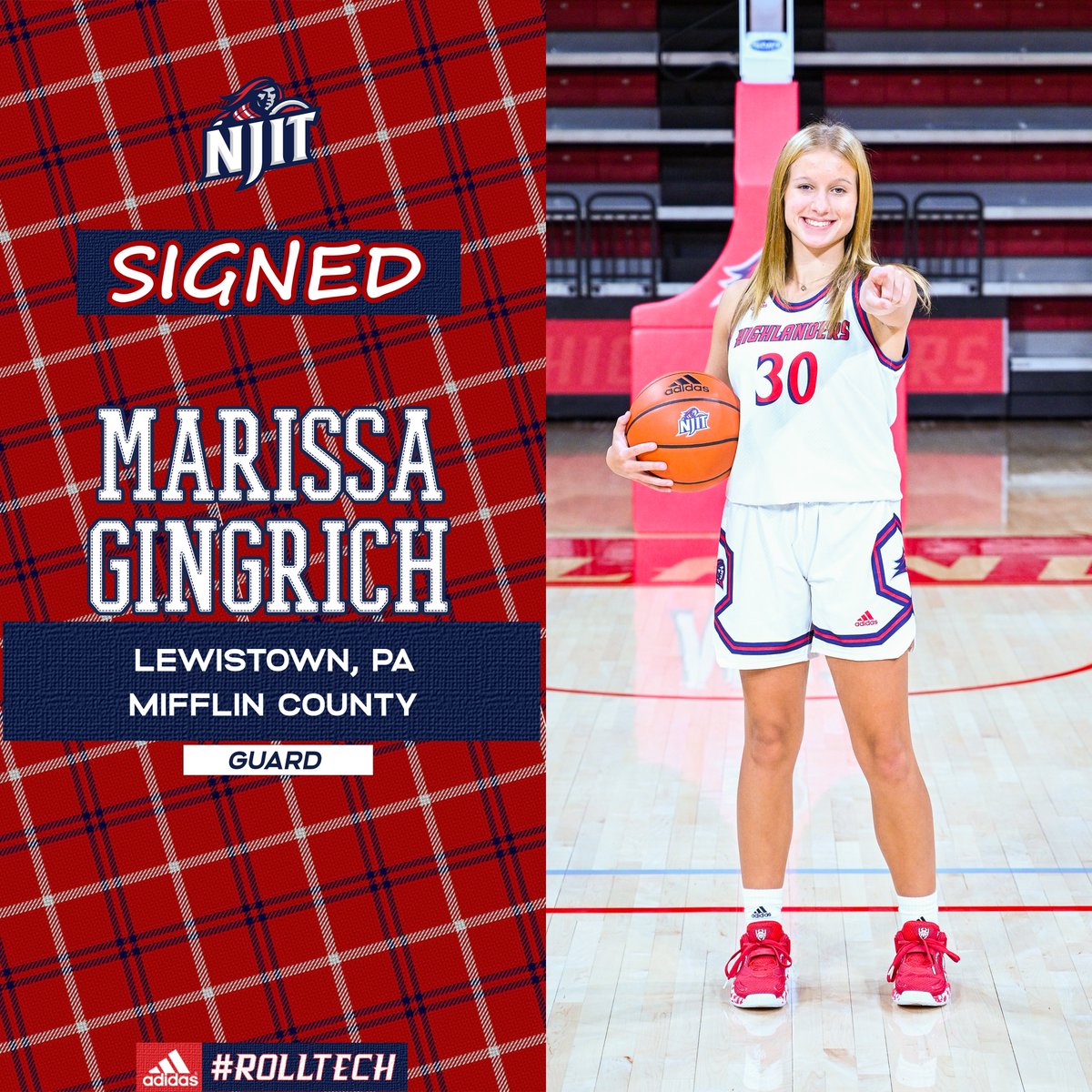 NJITWBB's tweet photo. Women’s Basketball Signs Four for 2023-24

⚔️ Madilyn Dogs
⚔️ Audrey Kormann
⚔️ Marissa Gingrich
⚔️ Mackenzie Wright-Rawls

🗞️ | https://t.co/u3L24Pd1Ki https://t.co/fbENkEhGdY