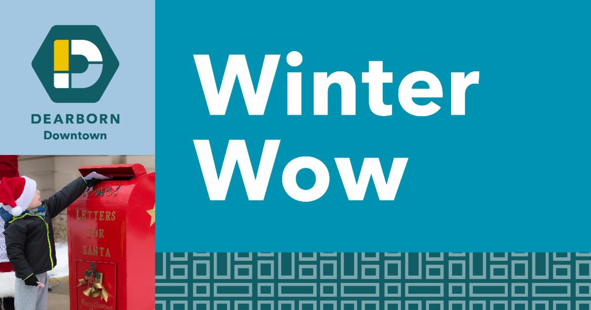 There's a whole lot of Winter Wow in #DowntownDearborn to check out this holiday season, starting this Small Business Saturday! Get all the details in this special edition of Downtown Dearborn's Enews and the many ways to #LoveYourLocal #ShopSmall . conta.cc/3i9Z8dW