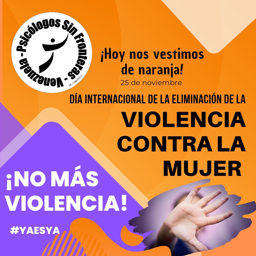 Nos vestimos de #Naranja, unidos al #diainternacionaldelaeliminaciondelaviolenciacontralamujer

Por un #mundo sin violencia, con más consciencia y valor a los derechos humanos de todas las #mujeres 

#Nomásviolencia ✋🏻
#yaesya 

#mujer #derechoshumanos #violenciacontralamujer