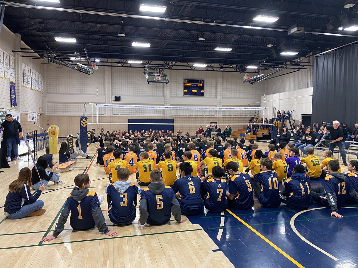 RHSAAthletics's tweet photo. Thanks to Harvest City and Laval for hosting the 2A Boys provincial volleyball championships today and tomorrow. Best of luck to all 10 teams participating. https://t.co/rDBIpJyEe6