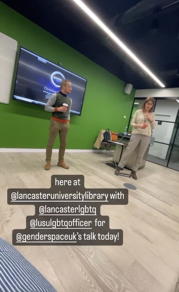 genderspaceuk's tweet photo. Wow! Such an inspirational session with students @LancasterUni @LancasterSU Proud to be part of the progressive inclusion work that you are doing. Amazing to share my journey and create debate and thought provoking discussion #startconversations #transrightsarehumanrights ๐ณ๏ธโโง๏ธ๐ณ๏ธโโง๏ธ https://t.co/oV2yJBjKQI