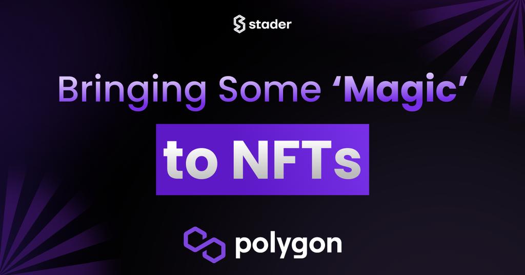 stader_polygon's tweet photo. NFT volumes on @0xPolygon have outperformed both Ethereum and Solana despite a market downturn..

Witnessing a 71% increase in NFTs sales volume over the past month alone…

Now here’s a partnership to add some ‘Magic’ to NFTs on Polygon 👇

1/5 https://t.co/ARx6ASd2vm
