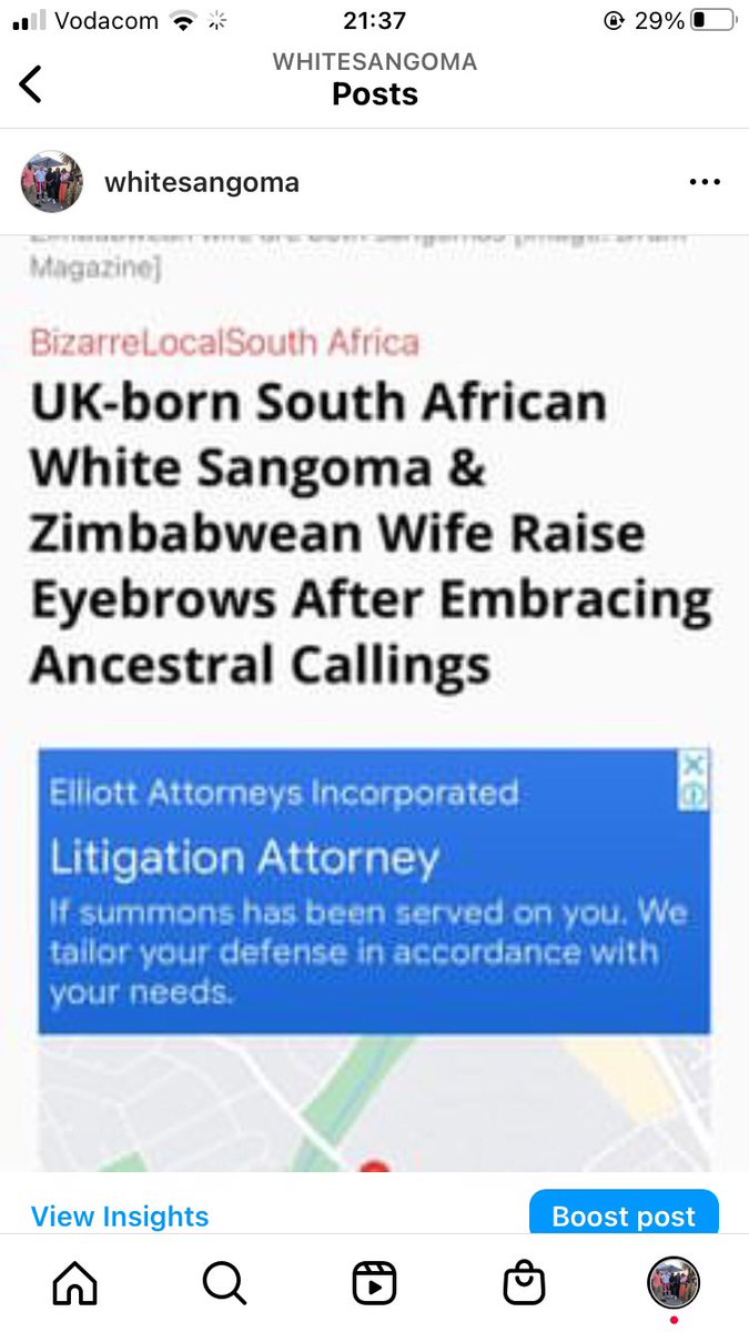 white_sangoma's tweet photo. Thanks to #tametimes #news24 #iharare #bizzarelocal #newzimbabwe for covering my story of becoming a #whitesangoma https://t.co/UMbe1z3Uc7