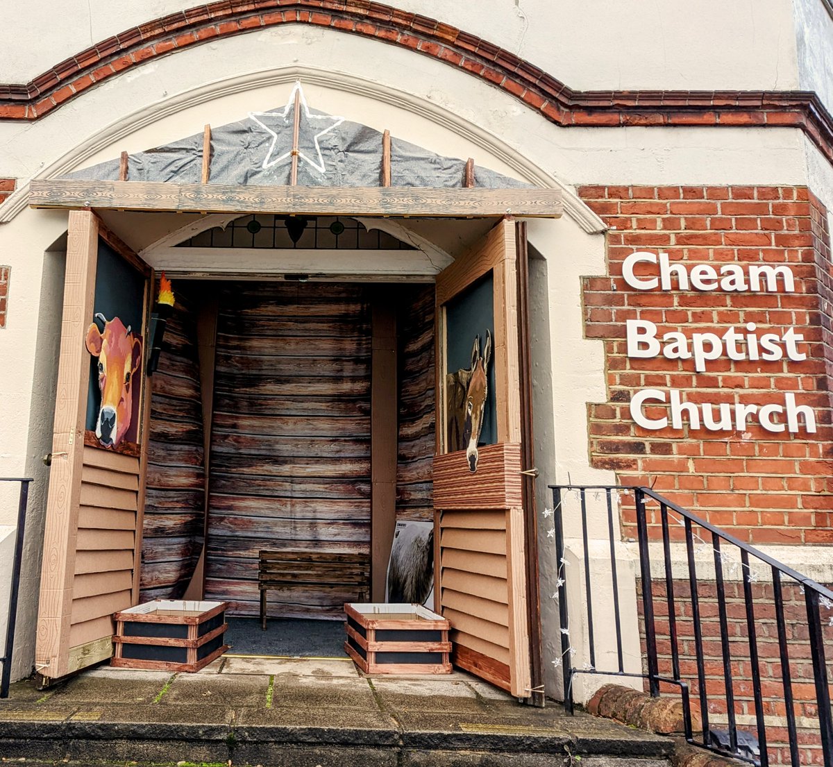 GET IN THE PICTURE!
Join us at Cheam Village Christmas Event for our special Nativity photo booth! Come and get a family snap on your phone with your kids and our own Mary and Joseph. Pop along and say hi at the front of CBC on Malden Road. We'll be there from 4:00-6:30pm.