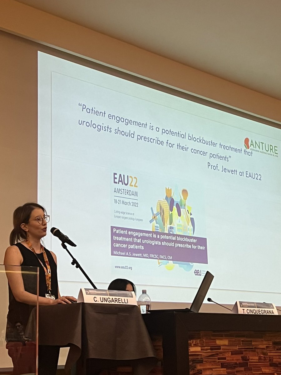 AndreaNecchi's tweet photo. Last but DEFINITELY not least Patients voice!
#ANTURE voice made by @Claudia_Ung @urotoday @UroDocAsh @PGrivasMDPhD @SpiessPhilippe @GTumors @SanRaffaeleMI @MyUniSR #GUOncology #Retreat22 https://t.co/KoGTgZt2jp