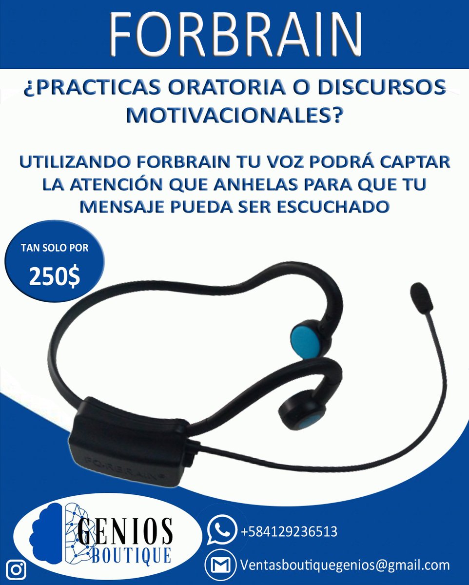 BoutiqueGenios's tweet photo. Practicando a diario con  #FORBRAIN, podrás adquirir una forma de hablar más fuerte, segura y cálida y la misma trascenderá cualquier barrera

 #APRENDIZAJE #CONFIANZA #PTPUBLICIDAD #GENIOSBOUTIQUE #VENTAS #RENDIMIENTO #TECNOLOGÍA #CEREBRO #BRAIN #DISCURSO #ATENCIÓN #MEMORIA https://t.co/PGVW5h4lER