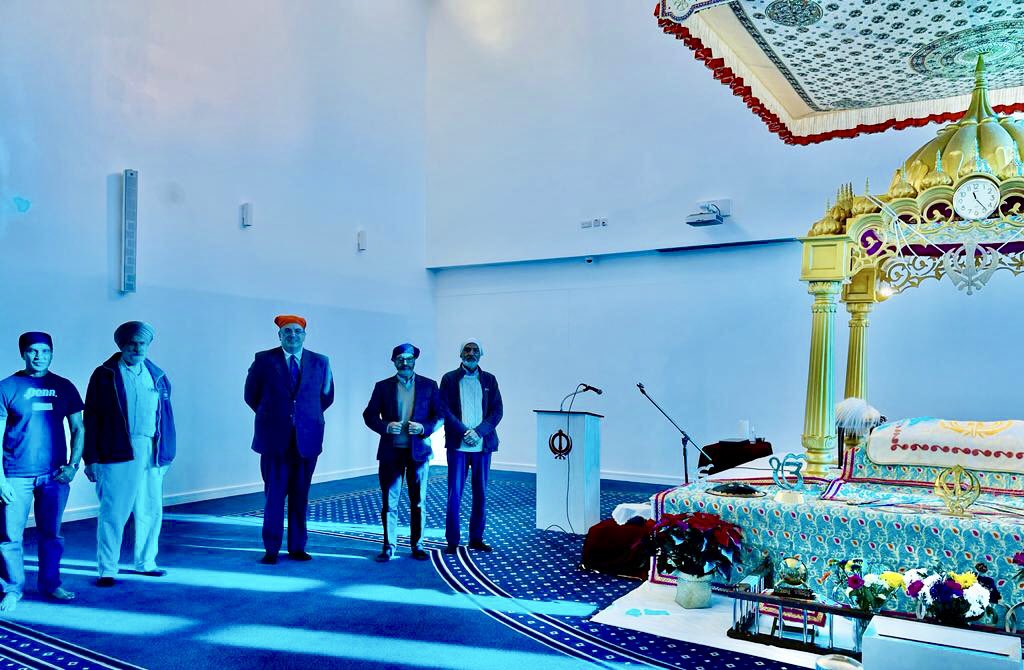 sccycnhampton's tweet photo. Today Michael Ellis MP visited the Siri Guru Singh Sabha Northampton Gurdwara and Sikh Community Centre &amp; Youth Club SCCYC, to see the the completed facilities, learn about the services and Sikh heritage.

He was most impressed by the progress and community support. https://t.co/s7kVfKALGk