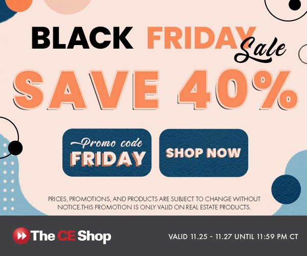 Save 40% on #realestate licensing courses. #realtor #realestateagent. Get signed up today! bit.ly/3Nao9Bk