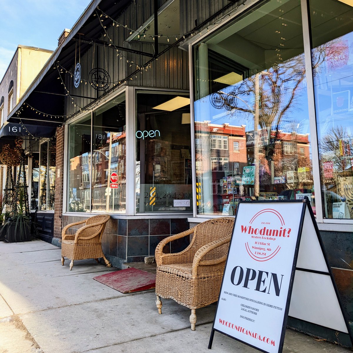 whodunitwpg's tweet photo. We look forward to seeing you tomorrow, and from everyone here at your favourite local Mystery Bookshop, thank you so much!

#indiebookstore #bookstagram #shoplocal #fallinlovewithlocal #shoplocalmb https://t.co/RhBjwzrbVA
