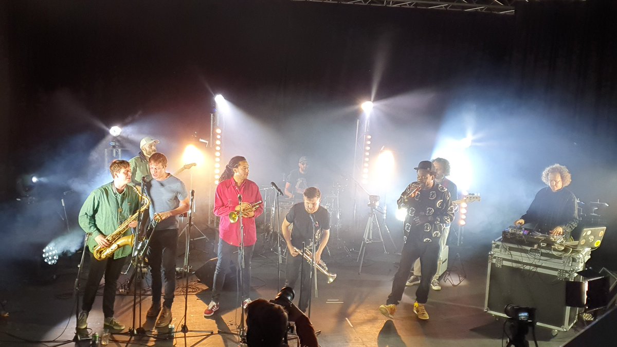 DaringtoDream5's tweet photo. @afrocluster #recording #lleswyl2023 part of a great #lineup #emotionalhealth #wellbeing #inclusion #joyforall https://t.co/tRpoVQhDml