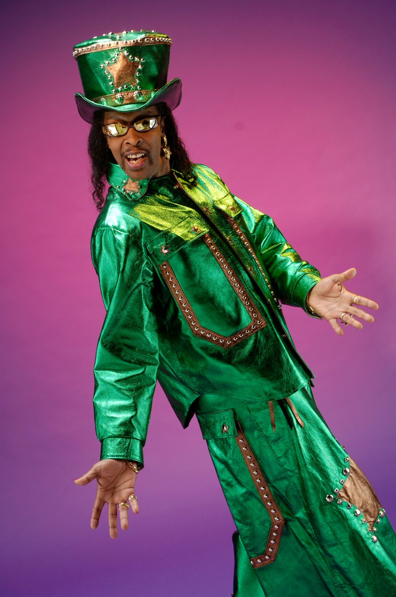 Bootsy_Collins's tweet photo. Happy Good lovin' Funked up Black Friday Funkateers! From "Boot-Off the Funky Soul Reindeer"! It's that time, to cyberdrive by &amp; get ur2️⃣ for 1️⃣ Bootsy Studded Glasses at: https://t.co/HhDnbKROrJ Bootsy baby!!!🤩 #blackfriday #bootsycollins #funkmusic https://t.co/8PQuSCU61o