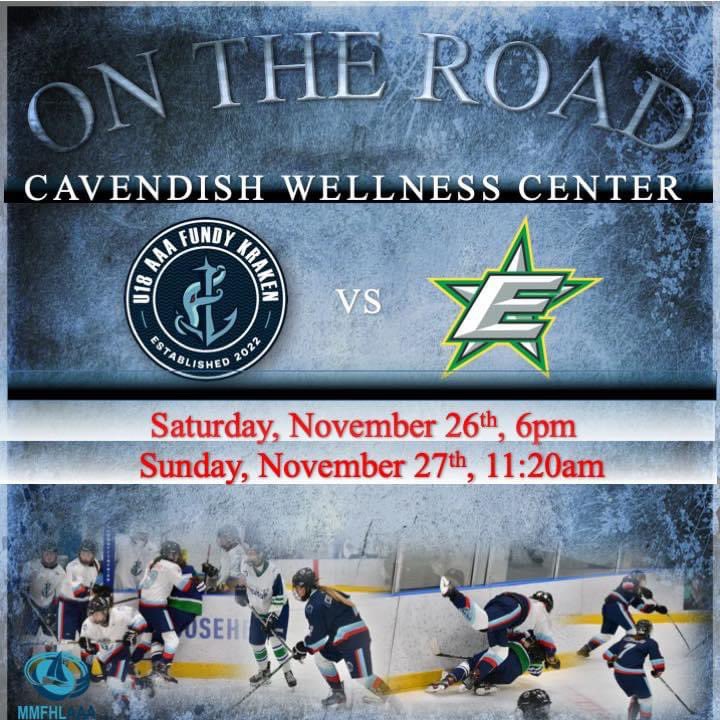 🐙🐙 Another weekend on the road, this time to PEI - first games against the Stars - here we go 👊🏻🏒🐙🐙 <a href="/nbfaaahl/">New Brunswick AAA Female Hockey</a> <a href="/HockeyNB/">Monad ⨀</a> <a href="/MMFHLU18/">The MMFHL</a>