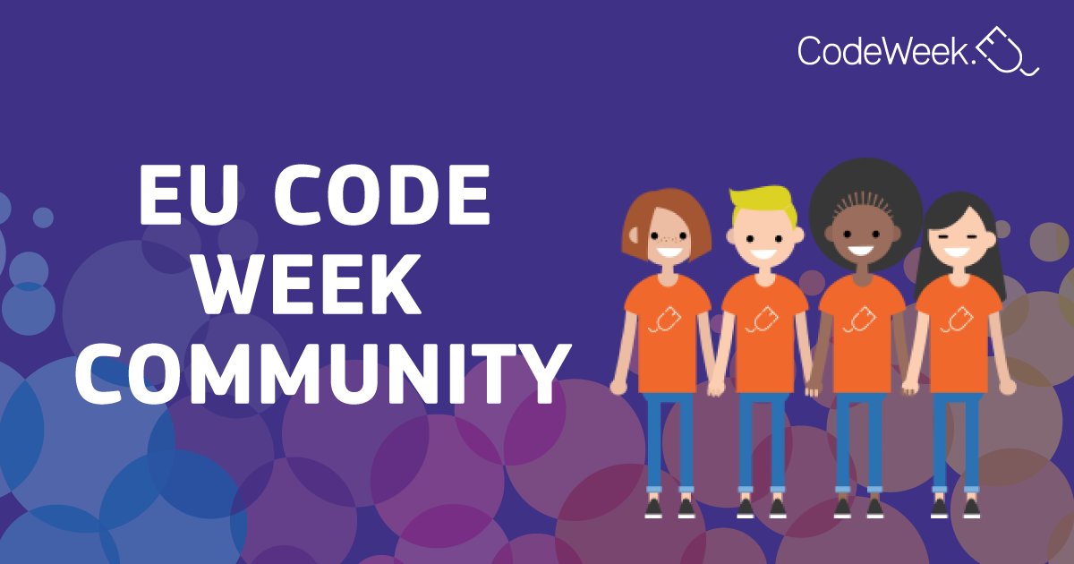 We all know that technology develops at lightning speed⚡

We also know that girls are underrepresented in tech 👧💻

Check our this virtual workshop which introduces 4 new technologies to girls interested in a career in this field: codeweek.eu/view/445114/em… #CodeWeek