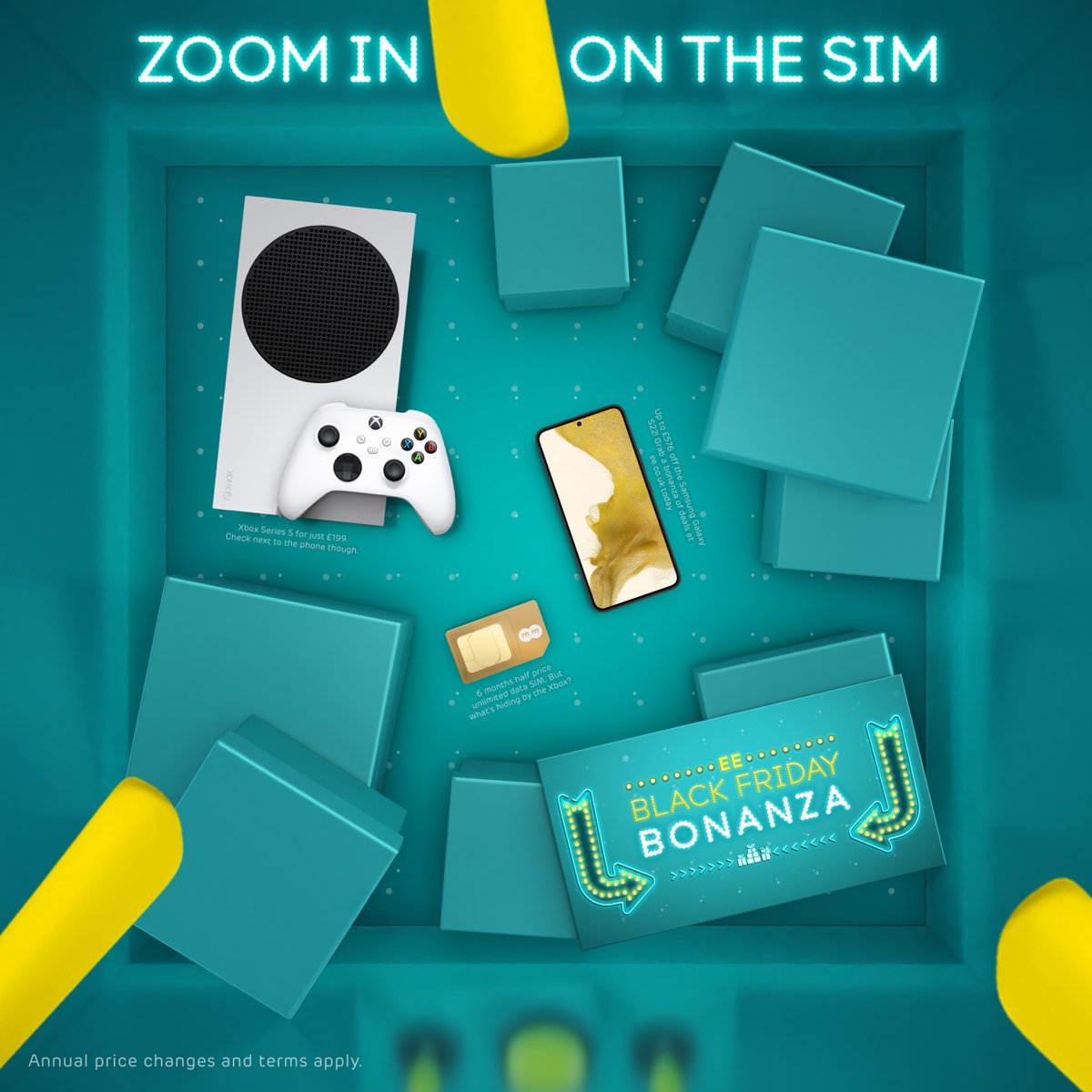 EE's tweet photo. Zoom in on the SIM.

Count on EE to make your money go further. Grab your favourite deal in our Black Friday Bonanza.

#CountOnEE #BlackFriday https://t.co/z4vg94HhZ4