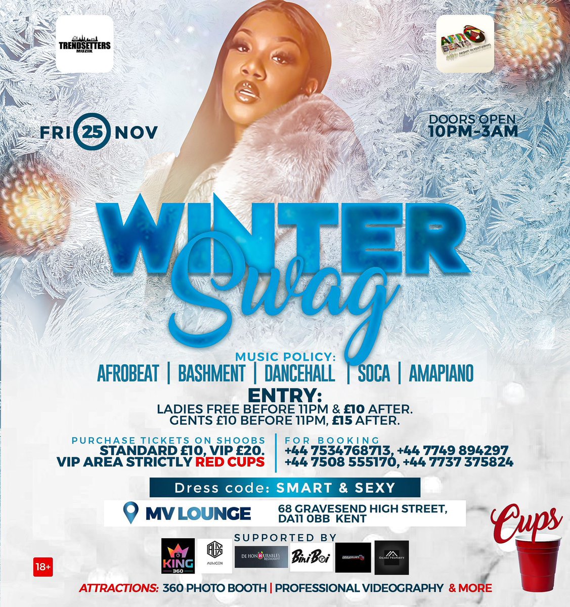 Full Trendsetter line up under one roof tonight for the first time in some time. All roads lead…🔥🔥