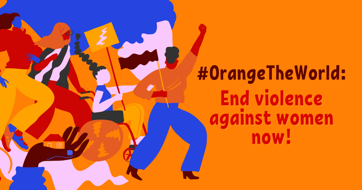 unsavienna's tweet photo. This #InternationalDay for the Elimination of Violence Against Women, we join the world to mark the beginning of the #16Days of Activism against #Gender-Based Violence - “UNITE! Activism to End Violence Against Women and Girls.” Are you with us?
Credit image: UN Women https://t.co/N8FSwVZ5R7