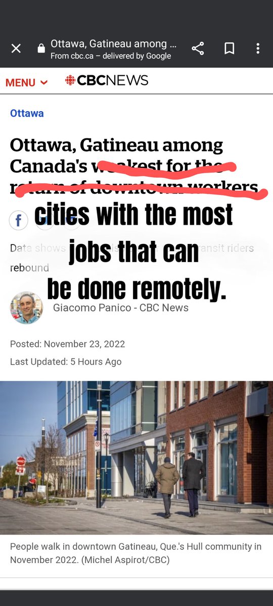 lamamanquirit's tweet photo. @CBCOttawa fixed your headline 😅 https://t.co/lK5C0kaew5