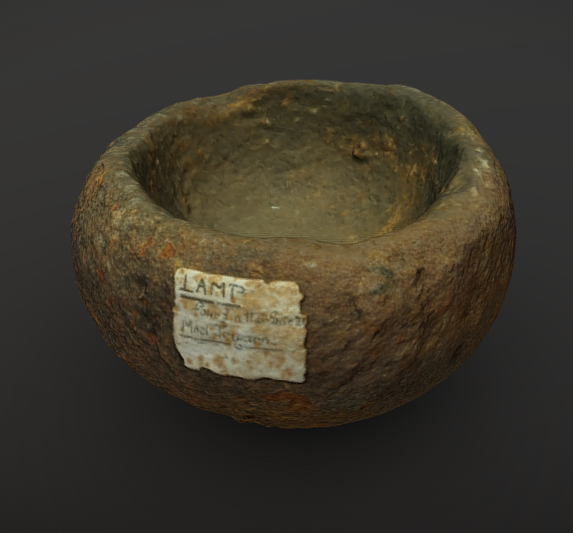 This object from Foel Drygarn Hillfort in the #PreseliMountains was interpreted as a stone lamp in 1899 by Baring-Gould. Other examples were found there & at St David’s Head Promontory Fort. Do you think this is a stone lamp? Do you know of any others? We want to find out more!