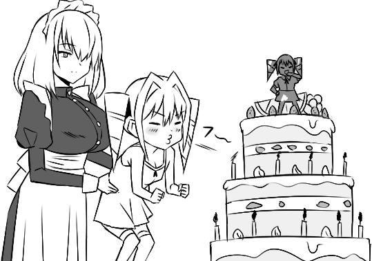 新作『友達のメイドに誘惑されるショウタくん』
鋭意製作中です! 