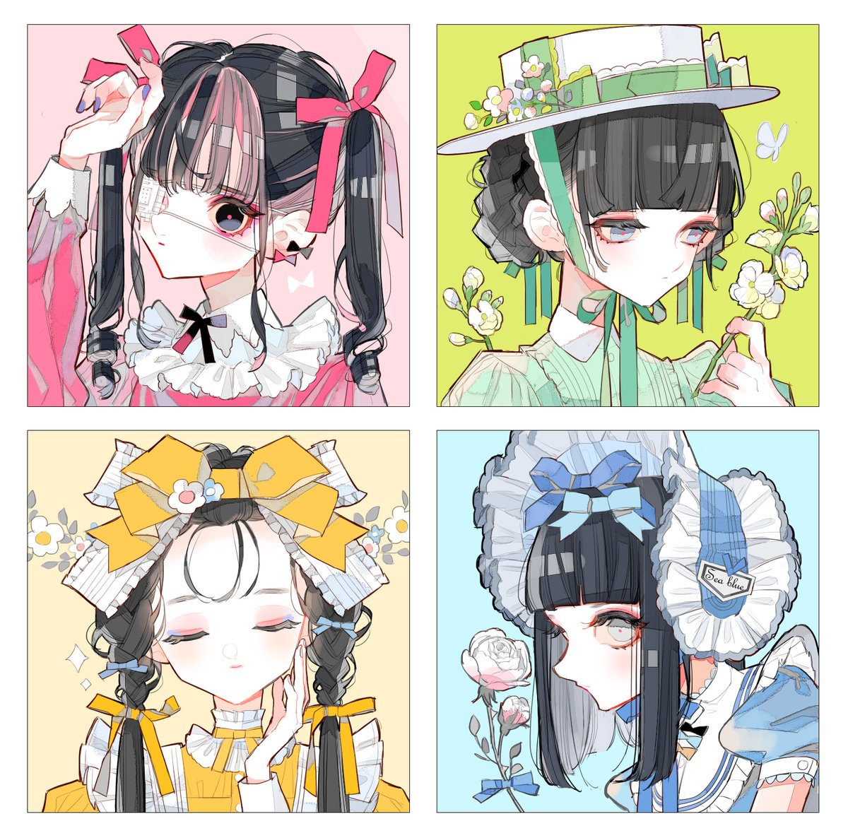 ハモンド華麗 複製イラスト 未使用 ミニ原画用 | ハモンド華麗 さんのマンガ | ツイコミ(仮)