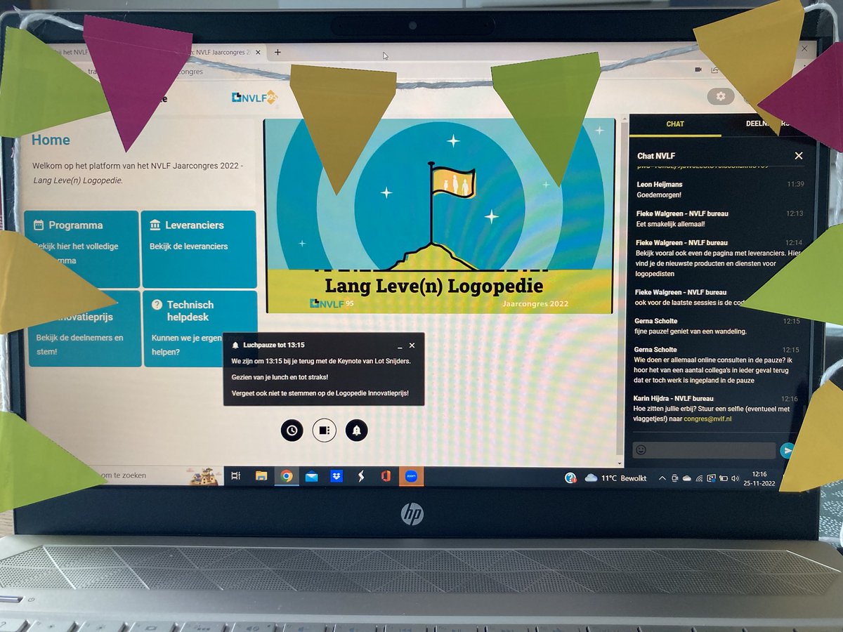 Inspirerende, leerzame en afwisselende dag @NVLF jaarcongres, organisatie bedankt! Het is en blijft het mooiste vak dat er is #logopedist #NVLF95 #congresNVLF2022