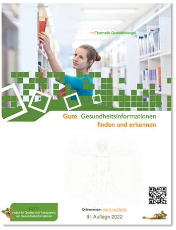 Wir haben unsere Broschüre "Gute #Gesundheitsinformationen im Netz finden und erkennen" nun in 3. Auflage aktualisiert und mit QR-Codes für die Links versehen, damit man diese auch leicht aus der gedruckten Fassung nutzen kann.
iqtg.de/cms/index.asp?… #eHealth