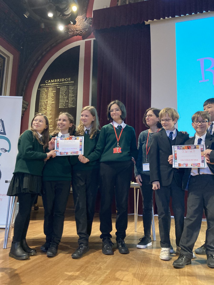 Elmgreenlibrary's tweet photo. So proud of our teams at the @CWISL CWIZZ.  They did really well coming in 2nd place out of 26 teams in the amazing literature quiz. @elmgreenschool https://t.co/ov26wk2Qaj